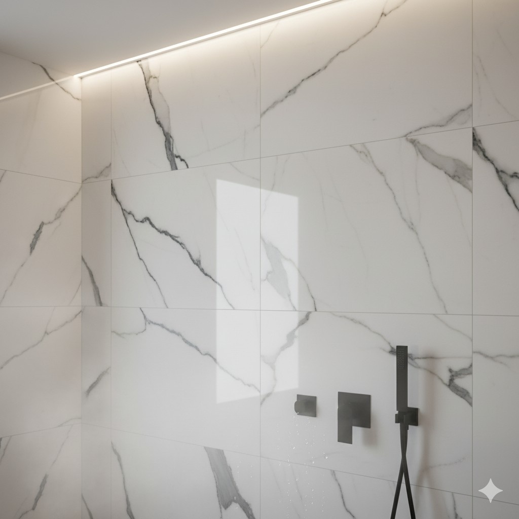 Vitrified Marble Effect Wall Tile